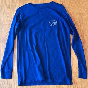 Blue Ivory Ella long sleeve shirt